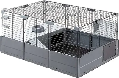 Obrázok produktu pre Ferplast klietka pre králiky Multipla 107,5x72x50 cm čierna