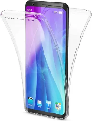 Obrázek produktu pro Full Cover pro Samsung Galaxy S9 Plus – silikonové pouzdro 6,2" z TPU, 360°, průhledné