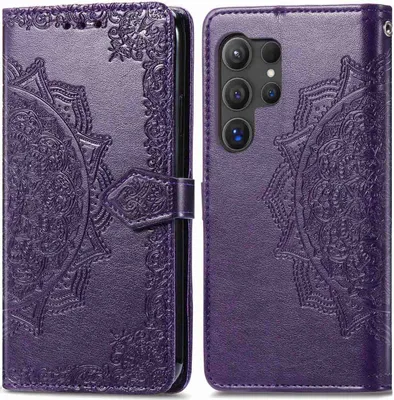 Produktbild von imoshion Mandala Klapphülle Samsung Galaxy S24 Ultra - Violett
