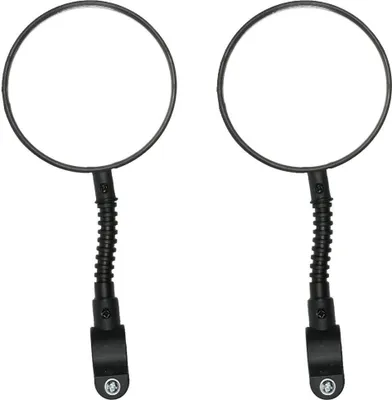 Produktbild von 2x Fahrradspiegel Rückspiegel Lenkerspiegel Links Rechts Fahrrad Spiegel Biegsam