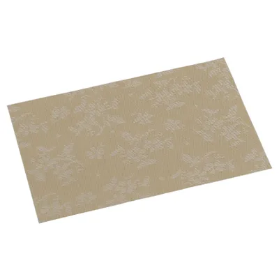 Produktbild von KESPER 77662 Platzset, Kunststoff, Flora-beige, 43 x 29 x 0,1 cm