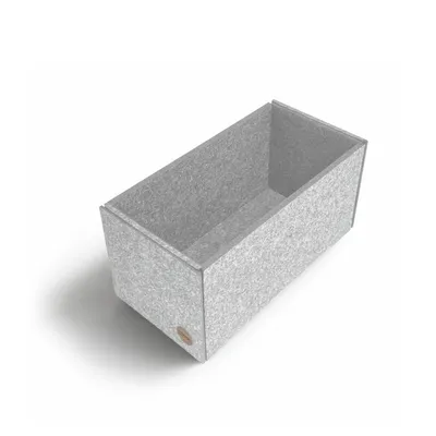 Produktbild von Aufbewahrungsbox CLEAN Filz 42 x 24 x 15 cm ohne Deckel in hellgrau meliert