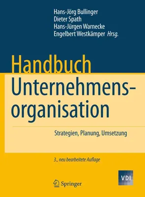 Produktbild von Handbuch Unternehmensorganisation