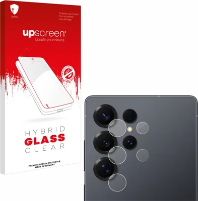 Produktbild von upscreen Schutzglas für Samsung Galaxy S25 Ultra Enterprise Edition (NUR Kameraschutz) Schutzfolie Panzer Folie Glas Display Schutz klar