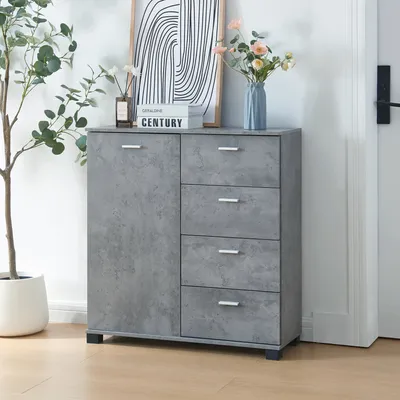 Immagine prodotto di Credenza 'Döbritz' 84x80x28cm Betonoptik