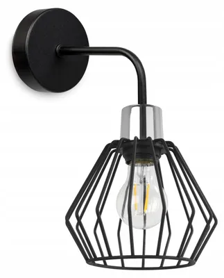 Produktbild von Wandleuchte Kinkiet Metall Draht Lampenschirm LED Modern Industrial