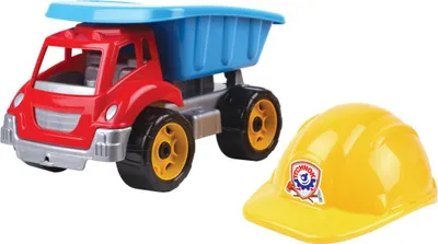 Obrázek produktu pro Stavební vozidlo s přilbou pro batole TechnoK TEH3961 03961
