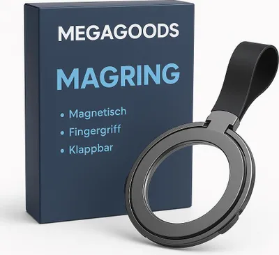 Zdjęcie produktu dla Magnetyczny uchwyt na palec do telefonu iPhone 14 15 16 Samsung PL.