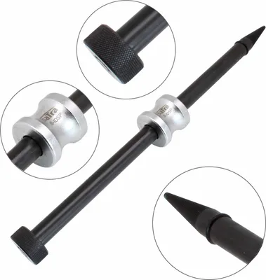 Immagine prodotto di Estrattore di guarnizioni per iniettori diesel, estrattore di guarnizioni diesel, strumento nero ergonomico e confortevole, strumento universale per auto, diametro interno 4,5-13,2 mm