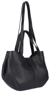 Produktbild von Benthill Damen Handtasche Leder - Shopper aus weichem hochwertigem Echtleder - Vintage Fashion Bag Beutel - Umhängetaschen - Schultertasche