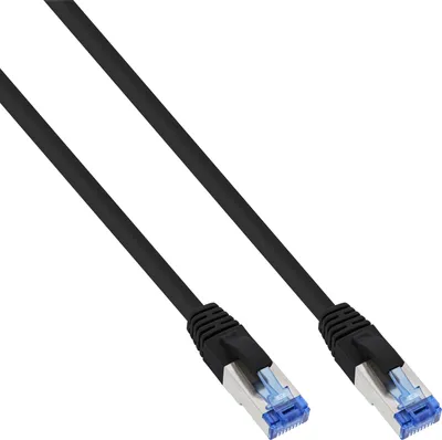 Obrázok produktu pre InLine B-76802S, 2 m, Cat6a, S/FTP (S-STP), RJ-45, RJ-45, Čierna