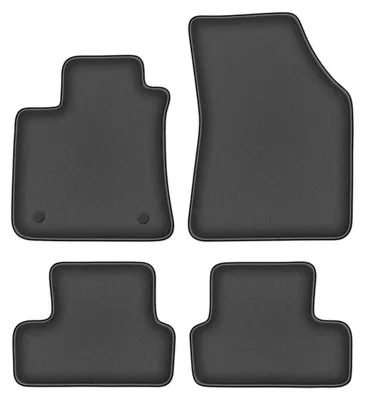 Image de Tapis de sol haut de gamme pour : Renault Mégane IV Grand Coupé, Liftback, Break, Grandtour, Coupé, GT (2015-)