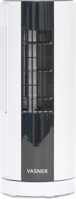 Produktbild von VASNER Millifan Turmventilator klein, Oszillation, Timer, 16 Watt, weiß schwarz