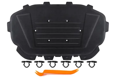 Image de HERSTMOTO Insonorisant de capot avec clips compatible avec Audi Q7 4L 2005-2015 – Réf. 4L0863825