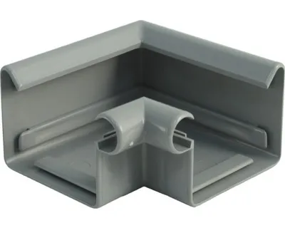 Produktbild von Marley Rinnenwinkel NW 70 mm, Innenecke, 90°, Kastenform, grau