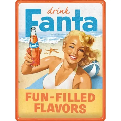 Zdjęcie produktu dla Plakat 30X40 Fanta Beach Girl
