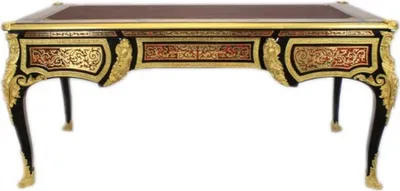 Produktbild von Casa Padrino Luxus Barock Boulle Sekretär - Handgefertigt aus Massivholz - Barock Schreibtisch Büro Möbel