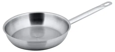 Imagen del producto de Sartén de acero inoxidable 18/10, de 24 cm de diámetro, apta para inducción, para la cocina