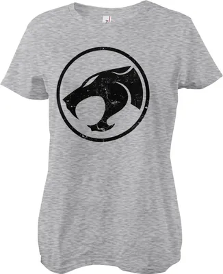 Produktbild von Thundercats Washed Logo Girly Tee - X-Large - HeatherGrey