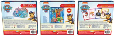 Produktbild von Games Paw Patrol Spielepaket mit Jumbokarten, Pop-Up-Spiel, 24-teiligem Puzzle von , Paw Patrol-Spielzeuge, Spiele für Kinder, für Vorschulkinder, Brettspiel, Genreübergreifend, 4 Jahr(e)