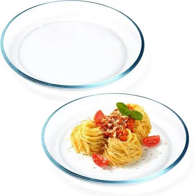 Produktbild von Famanu Spaghettiborden - Hochwertige, stapelbare Gläser - 4-teilig