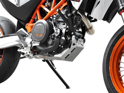 Produktbild von ZIEGER Motorschutz kompatibel mit KTM 690 SMC silber