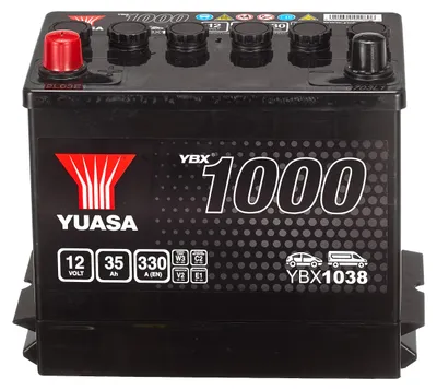 Produktbild von YUASA YBX1000 Starterbatterie 12V 35Ah 330A/EN Batterie