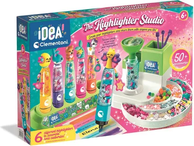 Obrázek produktu pro CLEMENTONI IDEA - kreativní tvoření - Studio vytvoř si originální zvýrazňovače
