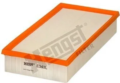 Produktbild von Luftfilter HENGST FILTER E343L für VOLVO V40 Kombi (645) Filtereinsatz