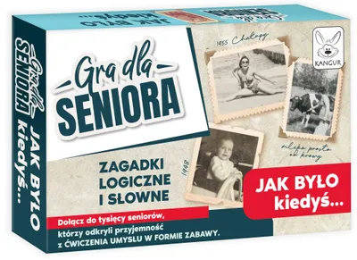 Obrázok produktu pre Hra pre seniorov. Ako to bolo kedysi? – Kangur