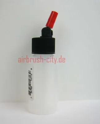 Produktbild von IWATA Flasche 1oz/ 28ml mit Kunststoffanschluss 200 665***