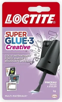 Produktbild von LOCTITE Sekundenkleber Super Glue Pinceau 5 g Tube wasserdicht