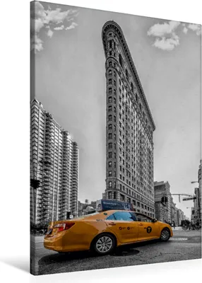 Produktbild von Calvendo  Textil-Leinwand 60 cm x 90 cm hoch New York - Flatiron Building, Buchspies Carina; 7283363
