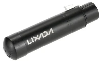 Image de Récepteur sans fil Lixada 2,4 GHz ISM DMX512 avec prise XLR 3 broches pour éclairage LED de scène, projecteurs PAR et lumières de fête
