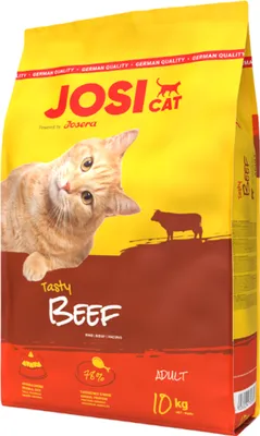 Produktbild von Mačky - JOSERA JosiCat Tasty Beef suché krmivo, 10 kg