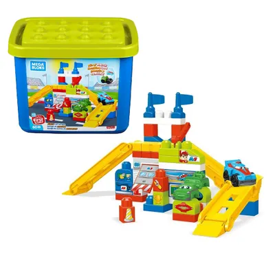 Immagine prodotto di Mega Bloks Officina per auto da corsa (60 pezzi)