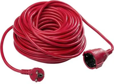 Produktbild von as Schwabe 51013 Strom Verlängerungskabel Rot 10 m (51013)