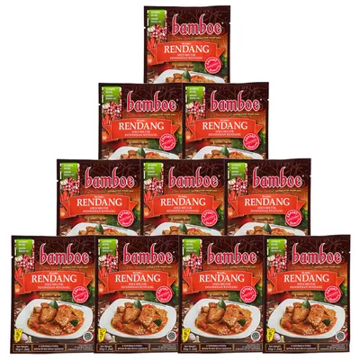 Produktbild von Bamboe Rendang Paste 10x45g