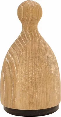 Immagine prodotto di Authentics Door Stop, Türstopper, Buchsütze, Briefbeschwerer, Holz, Gummi, Eiche gekälkt, 5010061