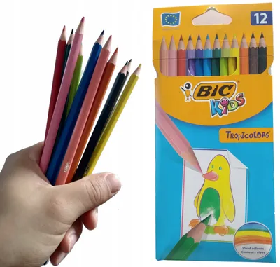 Produktbild von BIC Tropicolors, Mehrfarbig, 12 Stück(e)