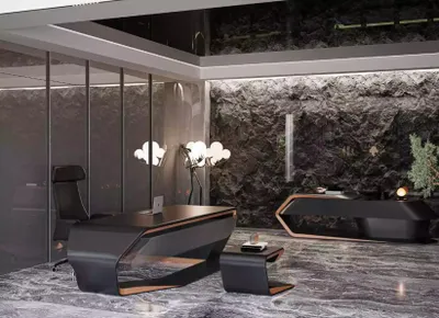 Produktbild von Designer Modern Couchtisch Tisch Büroeinrichtung Arbeitszimmer Holzmöbel