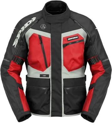 Produktbild von Spidi Ridemaster wasserdichte Motorrad Textiljacke, rot, 4XL