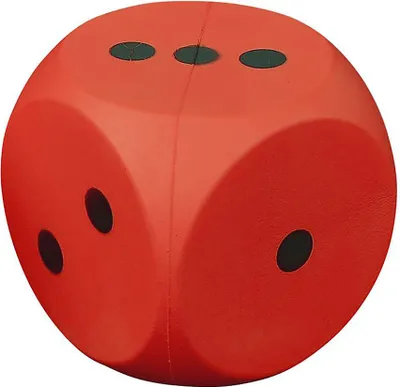 Produktbild von Pre-Sport Schaumstoffwürfel rot - Lernspielzeug 14 cm