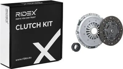 Produktbild von RIDEX Kupplungssatz Kupplung für AUDI A4 Avant (8ED, B7) 479C0857