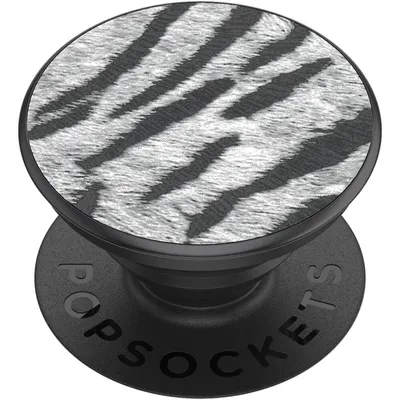Produktbild von PopSockets PopGrip - Vegan Leather Zebra