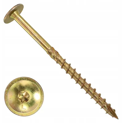 Immagine prodotto di Vite da carpentiere con rondella 5 mm x 40 mm DOMAX Confezione=200pz