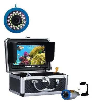 Produktbild von Fischfinder, Hochauflösende Kamera, Einstellbare LED-Helligkeit, 30M KEIN DVR