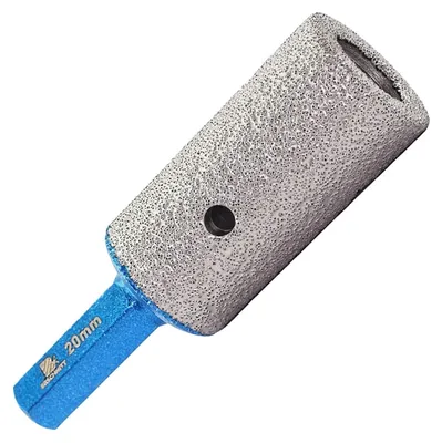 Produktbild von Diamant Fingerfräser 20mm für Porzellan Keramik Granit Marmor Sechskantschaft