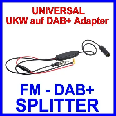 Produktbild von ACV Universal DAB / DAB+ / FM Splitter - DIN Anschlüsse 12V
