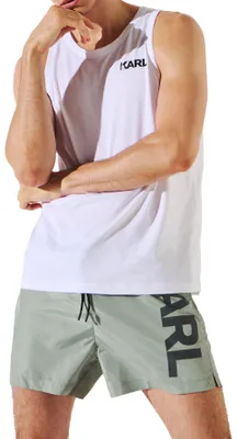Immagine prodotto di Canotta da uomo Karl Lagerfeld, con logo Karl, colore bianco, taglia S